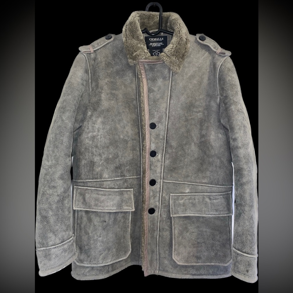 CW MALLS Sheepskin Leather Jacket